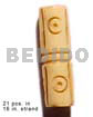 Natural Antique Bone/ Tube Groove