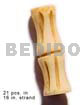 Natural Antique Bone/ Tube Groove