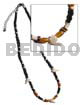 2-3mm Black Coco Heishe/coco Pokalet.