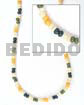 2-3 Mm Green/white/blue/yellow Coco Pokalet