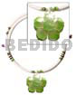 White Clam 3-4mm Wire Choker