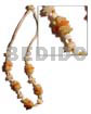 Beige 3 Layer Wax Cord