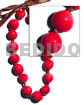 Painted Graduated Kukui Nuts /