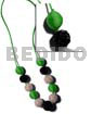20mm/25mm Round Wrapped Wood Beads