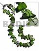 Floating Coco Chips Glass Beads