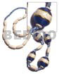 Nat. White Wood Capsules Oval