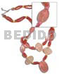 3 Rows Glass Beads In