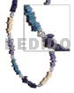 Blue/lavender/bleach Coco Sq. Cut Combination