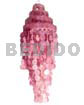4 Layers Monogram Wine Capiz
