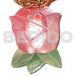 Inlaid Rosebud Hammershell 40mm