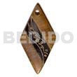 Natural Horn Diamond Carving 45mm