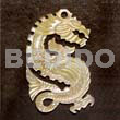 Dragon MOP Carving 45mm