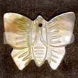 Butterfly MOP 40mm Carving