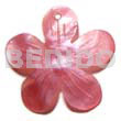 40mm Pink Flower Hammershell