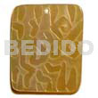 Rectangular MOP Psychedelic Design 40mmx30mm