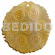 Round Grooved MOP Ring Design