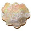 45mm Irregular Flower MOP Pendant