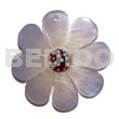 40mm Graduated Blue Hammershell Flower