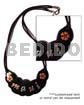Handpainted 75mmx35mm Souvenir Blacktab Shell