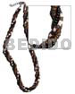 Twisted 4 Rows-2-3mm Coco Heishe