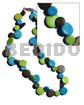 Single Row Black/blue/green Coco Sidedrill