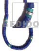 4-5 Mm Blue Coco Heishe
