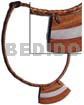 65mmx35mm Flat Bayong Wood Grooved