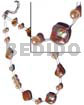 Metallic Kabibe Shell Nuggets In