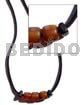 Leather Thong 3 Pcs. Golden