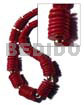 Graduated 20mm/15mm/10mm Deep Red Coco