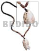 4-5mm Black Coco Heishe Wood