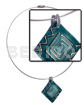 Coated White Cable Wire Neckline