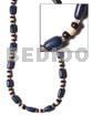 Navy Blue Buri Seed 4-5