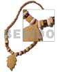 6mm Bayong Wood Bead/sq.cut Coco/palmwood