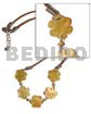 5 Small 15mm MOP Flower