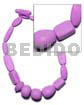 Natural Wood Beads Dyed In