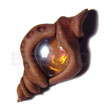 50mmx25mm Clay Eye Golden Yellow