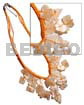 Orange Cleopatra Macrame Dangling Hammershell