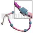 Pink/lavender 2-3mm Coco Pokalet. Aqua