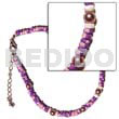 4-5mm Violet Coco Splashing Pearl