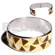 Laminated Inlaid Crazy Cut Coco