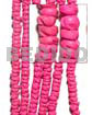 Coco Flower 10mm Dyed Pink