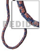 4-5mm Coco Heishe Blue Splashing