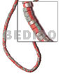 4-5mm Coco Heishe Light Orange