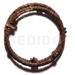 2-3mm Coco Heishe Nat. Brown