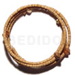 2-3mm Coco Heishe Nat. White