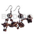 Dangling Double Row Black Coco