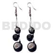 Dangling 10mm & 15mm Black