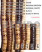 7-8mm Coco Heishe Bleached White