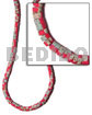 4-5mm Coco Heishe Reddish Pink
